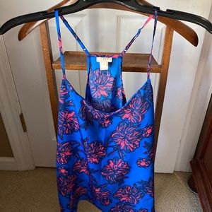 J Crew tank top adjustable straps